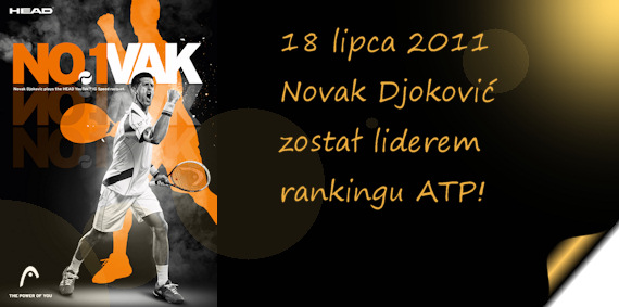 Novak Djokovic no. 1 - goldenset